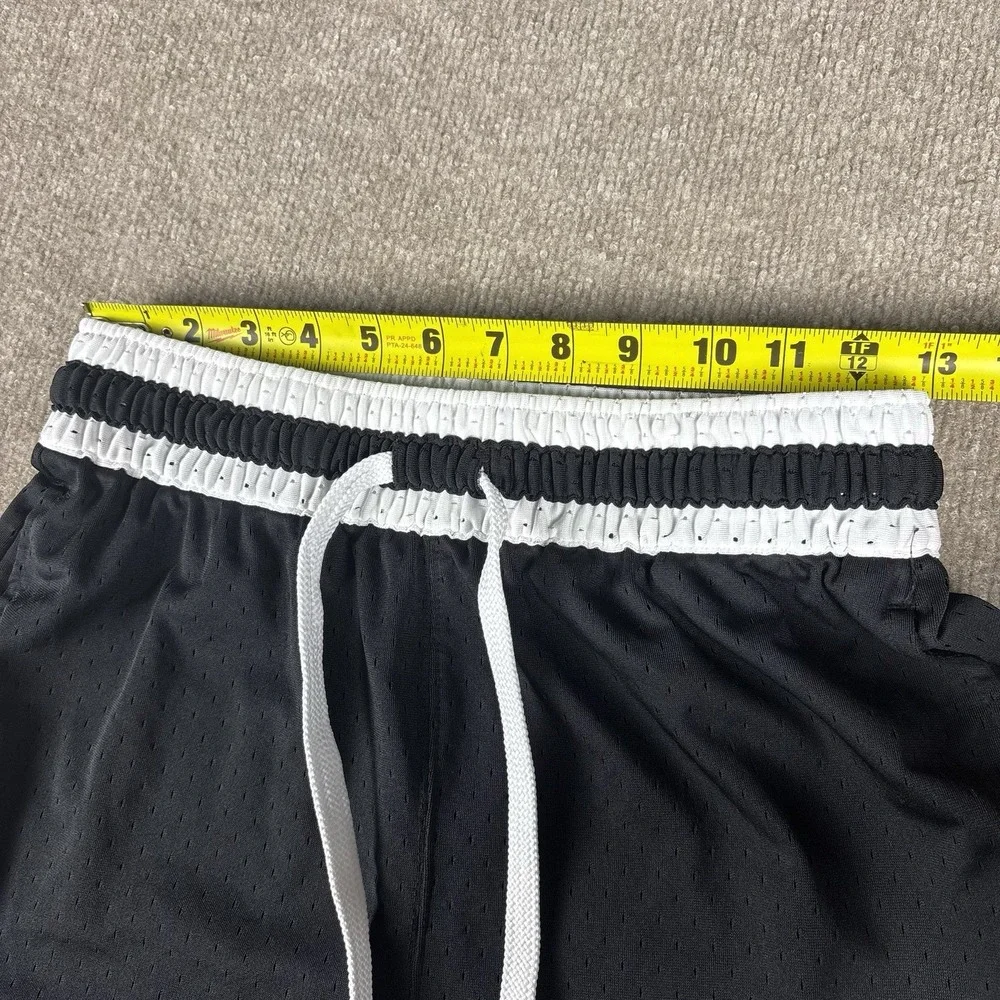Nike Air Jordan Dri-FIT Diamond Basketball Shorts Black White Men's Medium